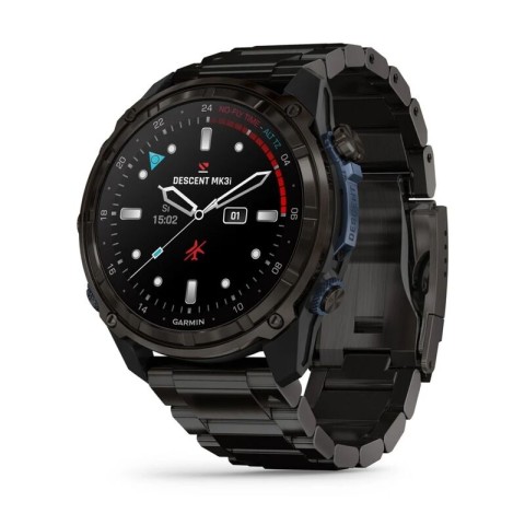 Умные часы Garmin Descent Mk3i 51мм Titanium Band Black 010-02752-14