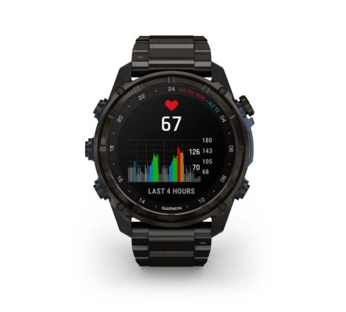 Умные часы Garmin Descent Mk3i 51мм Titanium Band Black 010-02752-14