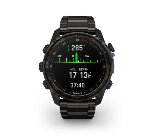 Умные часы Garmin Descent Mk3i 51мм Titanium Band Black 010-02752-14