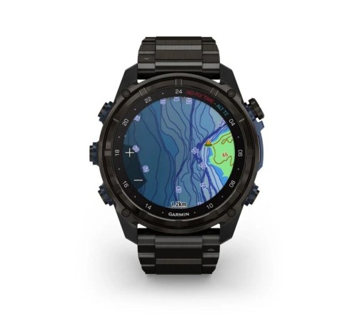 Умные часы Garmin Descent Mk3i 51мм Titanium Band Black 010-02752-14