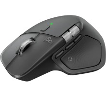 Мышь беспроводная Logitech MX Master 4 Mouse (Graphite), оптическая, USB, черный