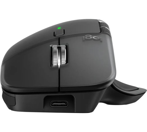 Мышь беспроводная Logitech MX Master 4 Mouse (Graphite), оптическая, USB, черный