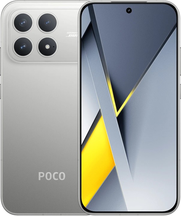 Смартфон POCO F8 Pro 5G 12/512GB Silver GB