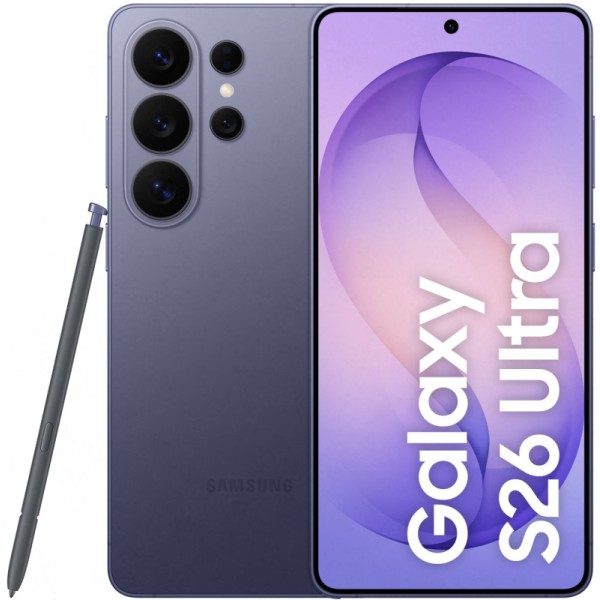 Смартфон Samsung Galaxy S26 Ultra 12/512, nanoSIM + nano SIM/eSIM, Cobalt Violet