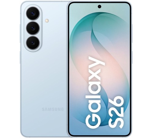Смартфон Samsung Galaxy S26 12/512, nanoSIM + nano SIM, Sky Blue (SM-S9420)
