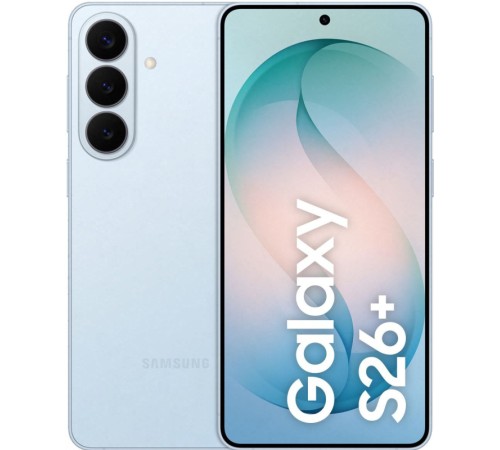 Смартфон Samsung Galaxy S26 Plus 12/512 nanoSIM + nano SIM/eSIM, Blue (SM-S9470)