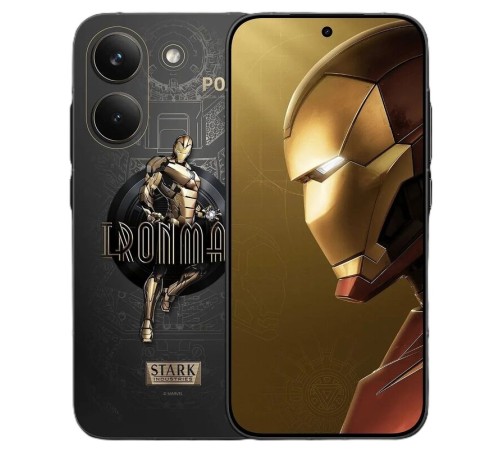 Смартфон Xiaomi POCO X8 Pro 5G 12/512ГБ, Dual nano SIM, Iron Man Gold