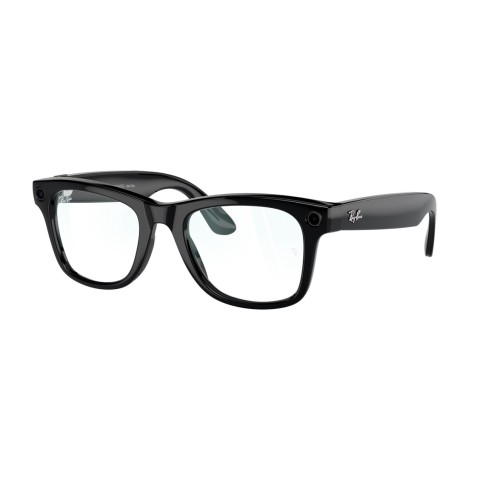 Умные очки Ray-Ban Wayfarer RW4008 Shiny Black/Clear 155-53mm (601/SB53)