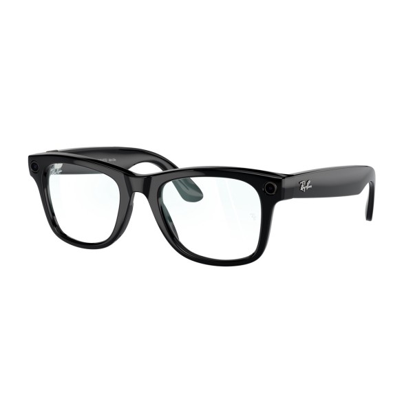 Умные очки Ray-Ban Wayfarer RW4008 Shiny Black/Clear 155-53mm (601/SB53)
