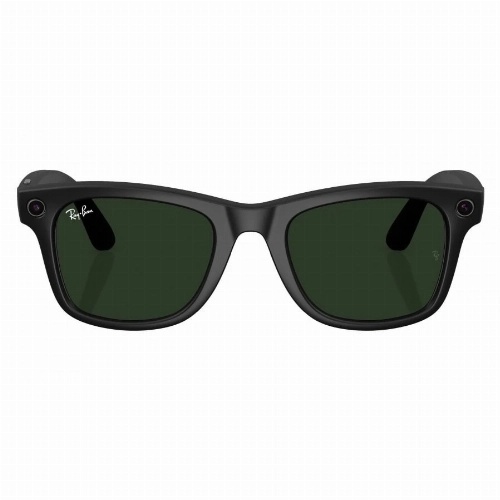 Очки с камерой Ray-Ban Meta Wayfarer Gen 2 RW4012 Shiny Black / G15 Green, L, 53-22-155 мм (601/7153)
