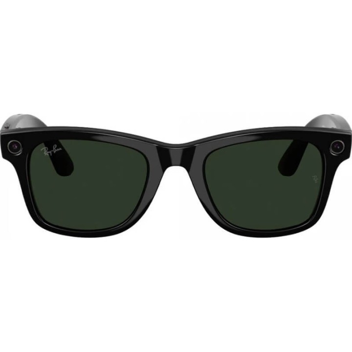 Очки с камерой Ray-Ban Meta Wayfarer Gen 2 RW4012 Shiny Black / Transitions Graphite Green, L, 53-22-155 мм (601/1M53)