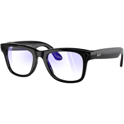 Умные очки Ray-Ban Meta Wayfarer RW4006 Shiny Black/Clear, чёрный (601/SB50)