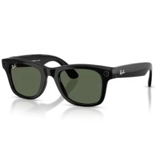 Умные очки Ray-Ban Meta Wayfarer RW4012 Shiny Black/Green 150-50mm (601/7150)