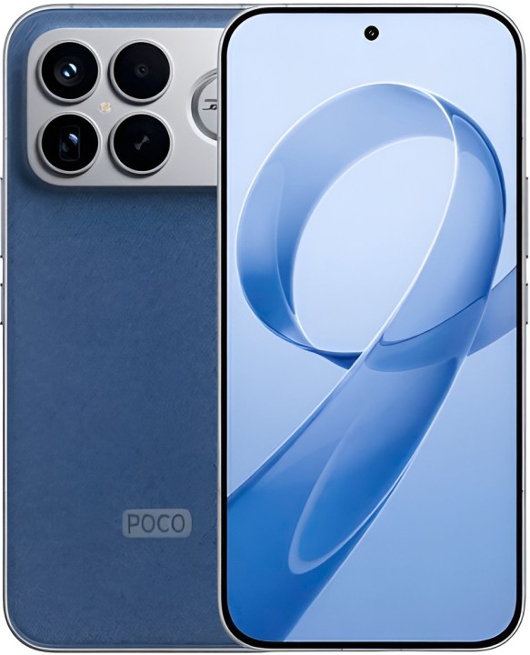 Смартфон Xiaomi POCO F8 Ultra 5G 16/512ГБ, Dual nano SIM, синий