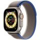 Умные часы Apple Watch Ultra 49 мм с титановым корпусом и сине-серым ремешком Trail Loop (M/L)