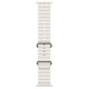 Умные часы Apple Watch Ultra 49 мм с титановым корпусом и белым ремешком Ocean Band: стиль и функциональность