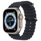 Умные часы Apple Watch Ultra 49 мм с титановым корпусом и ремешком Ocean — стиль и функциональность в одном устройстве.