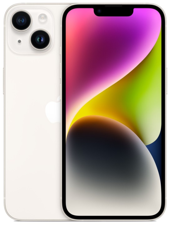 Apple iPhone 14, 256 ГБ сияющая звезда Dual nano SIM