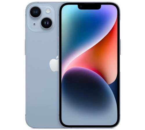 iPhone 14 128 ГБ голубой Dual (nano SIM + eSIM) — стильный и мощный смартфон