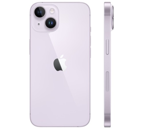 iPhone 14 Plus 128 ГБ в фиолетовом цвете: Dual SIM (nanoSIM + eSIM)