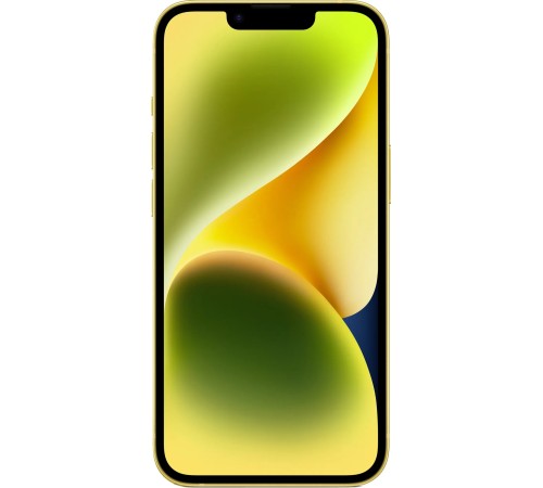 iPhone 14 Plus 128 ГБ жёлтый: Dual SIM (nanoSIM + eSIM) — стильный и вместительный смартфон от Apple.