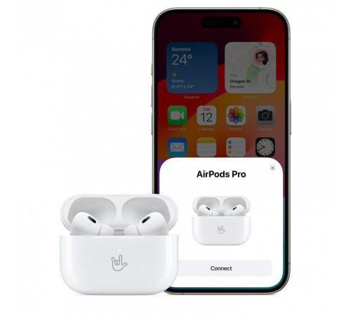 Беспроводные наушники Apple AirPods Pro 2 с разъемом Type-C, белый цвет