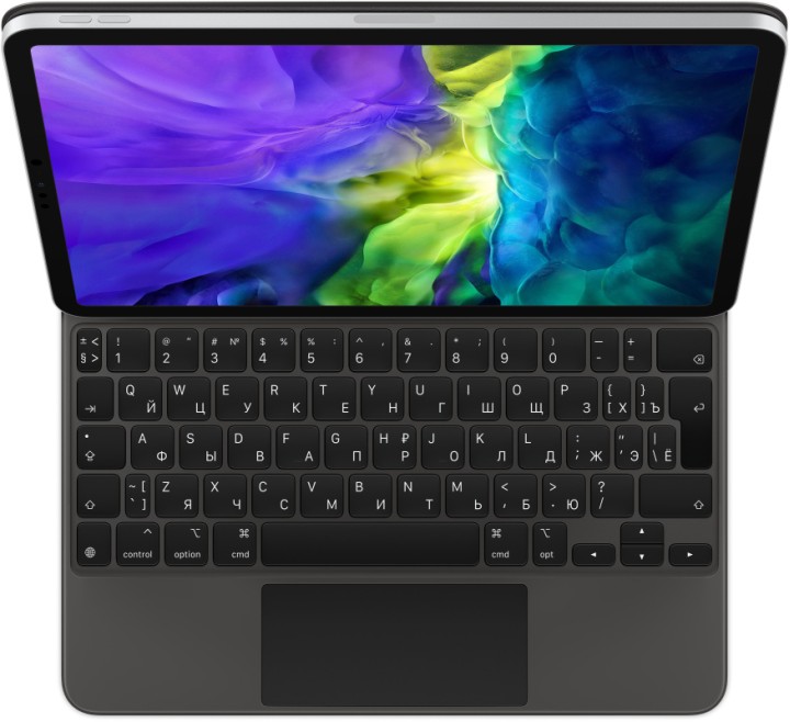 Клавиатура Apple IPad Pro Magic Keyboard 11 Черный EN/RU (MXQT2)