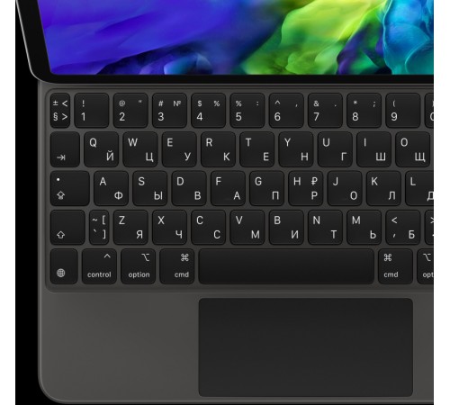 Клавиатура Apple IPad Pro Magic Keyboard 11 Черный EN/RU (MXQT2)