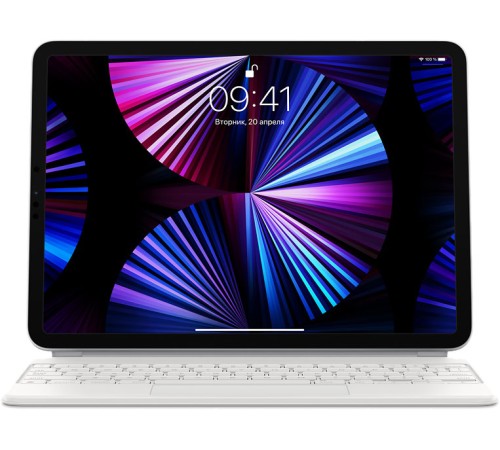 Клавиатура Apple IPad Pro Magic Keyboard 11 Белый EN/RU (MJQJ3)