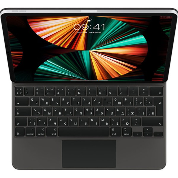 Клавиатура Apple iPad Pro  Magic Keyboard 12.9 gen 6 Черный EN/RU (MJQK3)