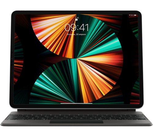 Клавиатура Apple iPad Pro  Magic Keyboard 12.9 gen 6 Черный EN/RU (MJQK3)