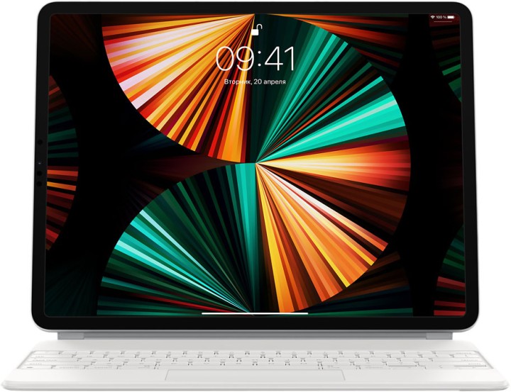 Клавиатура Apple iPad Pro  Magic Keyboard 12.9 Белый EN/RU (MJQL3)