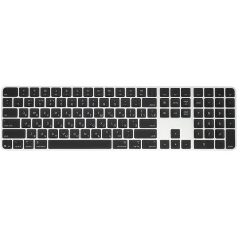 Клавиатура Apple Magic Keyboard Touch ID Numeric Keypad USB-C Черный (MXK83)