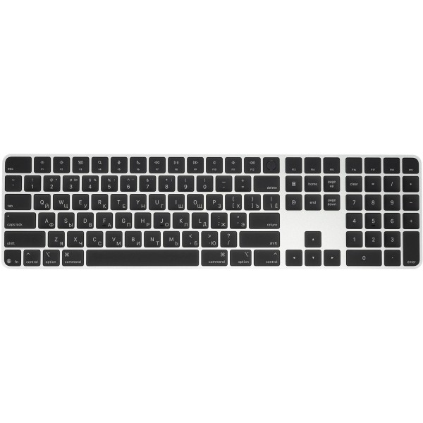 Клавиатура Apple Magic Keyboard Touch ID Numeric Keypad USB-C Черный (MXK83)