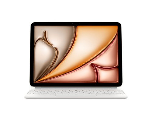 Клавиатура Apple IPad Pro Magic Keyboard 11 (M2) Белый EN/RU (MJQJ3)