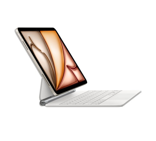 Клавиатура Apple IPad Pro Magic Keyboard 11 (M2) Белый EN/RU (MJQJ3)