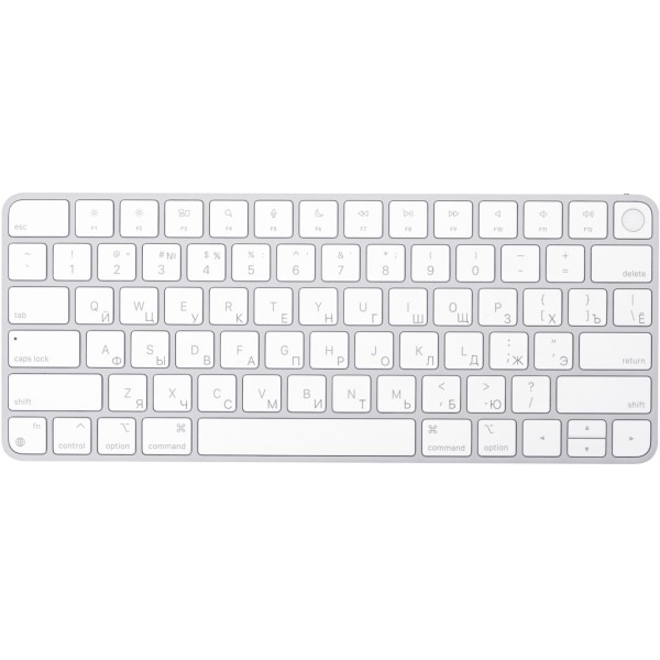 Клавиатура Magic Keyboard с Touch ID для Mac с чипом Apple Белый (MK293)