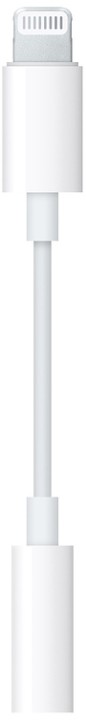 Адаптер Apple Lightning/выход 3,5 мм для наушников, белый (MMX62)