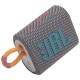 Портативная акустика JBL GO 3 4.2 Вт в сером цвете: мощный звук в компактном корпусе