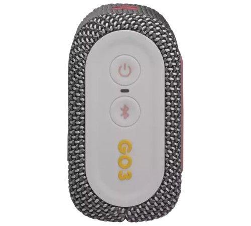 Портативная акустика JBL GO 3 4.2 Вт в сером цвете: мощный звук в компактном корпусе