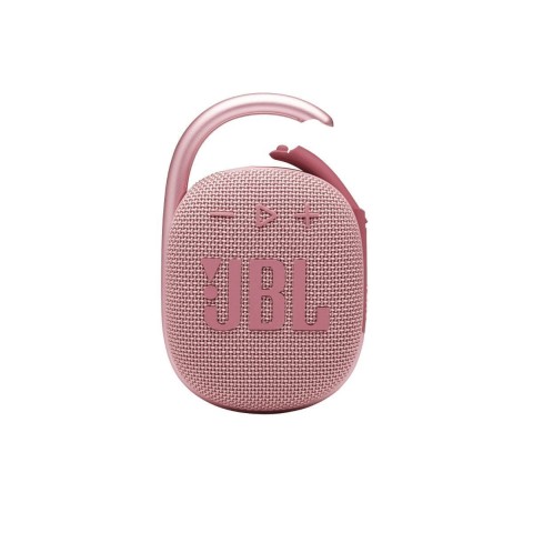 Портативная акустика JBL Clip 4, 5 Вт, pink, розовый