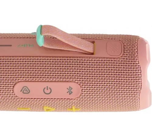 Портативная акустика JBL Flip 7 в розовом цвете: мощный звук в компактном корпусе