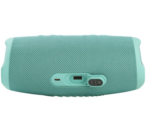 Портативная акустика JBL Charge 5, 40 Вт, бирюзовый: мощный звук в компактном корпусе