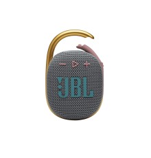 Портативная акустика JBL Clip 4, 5 Вт, gray, серый