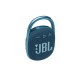 Портативная акустика JBL Clip 4 синего цвета: мощный звук в компактном корпусе