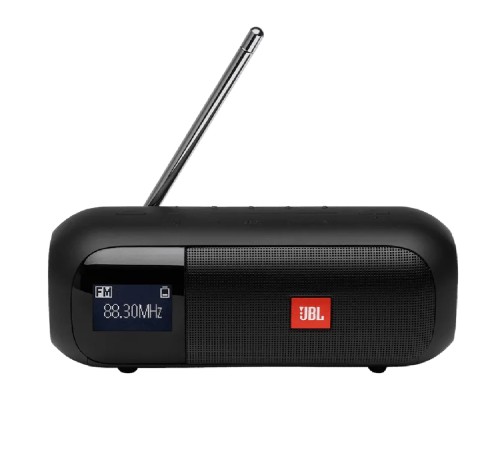 Портативная акустика JBL Tuner 2 FM в чёрном цвете: качественный звук в любом месте