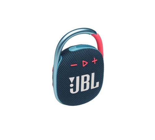 Портативная акустика JBL Clip 4 в сине-розовой расцветке — 5 Вт мощности для вашего настроения
