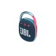 Портативная акустика JBL Clip 4 в сине-розовой расцветке — 5 Вт мощности для вашего настроения