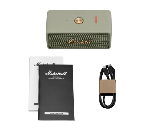 Портативная акустика Marshall Emberton III, зеленый