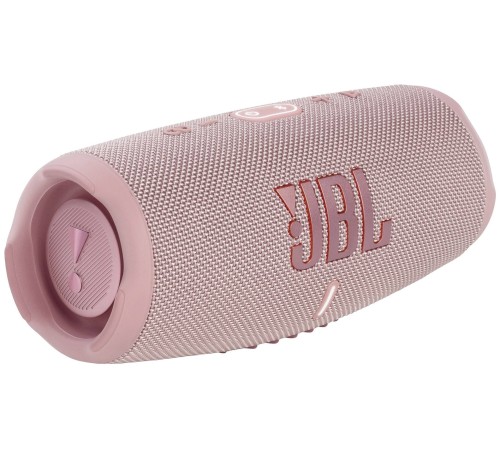 Портативная акустика JBL Charge 5 40 Вт в розовом цвете: мощный звук в компактном корпусе
